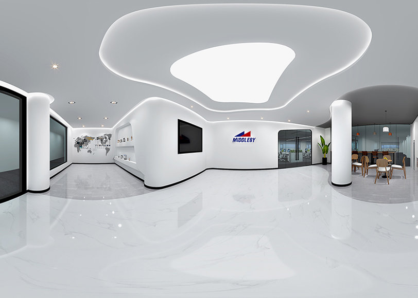 上海美得彼設備有限公司辦公室效果圖設計案例