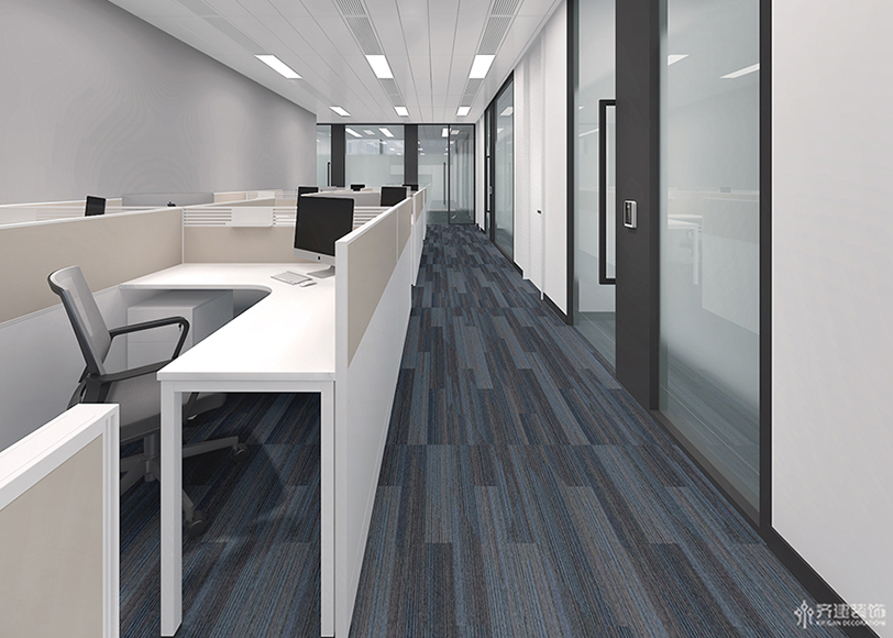  虹口蘇河灣中心辦公區裝修 