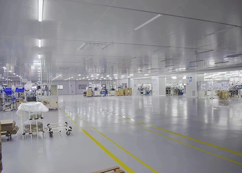 上海浦東2600平無塵實驗室裝修設(shè)計