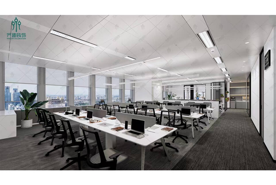  上海愛科來(lái)醫(yī)療辦公室裝修效果圖 