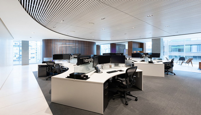 上海辦公室大工位桌裝修設計 上海辦公室大工位桌裝修設計