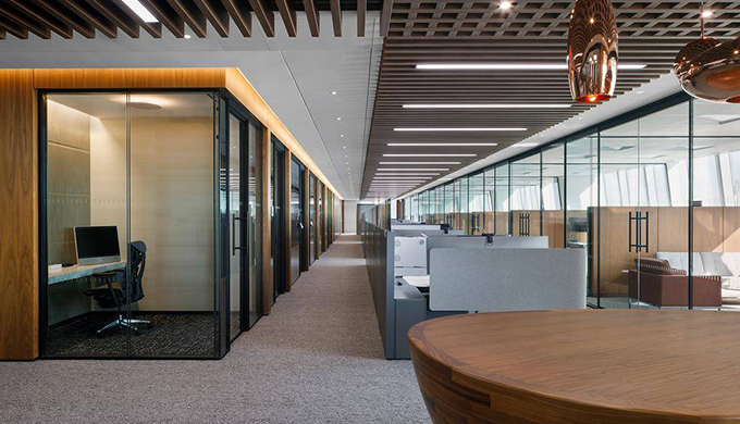 上海齊建辦公室裝修公司，徐匯漕河涇工藝標準典范