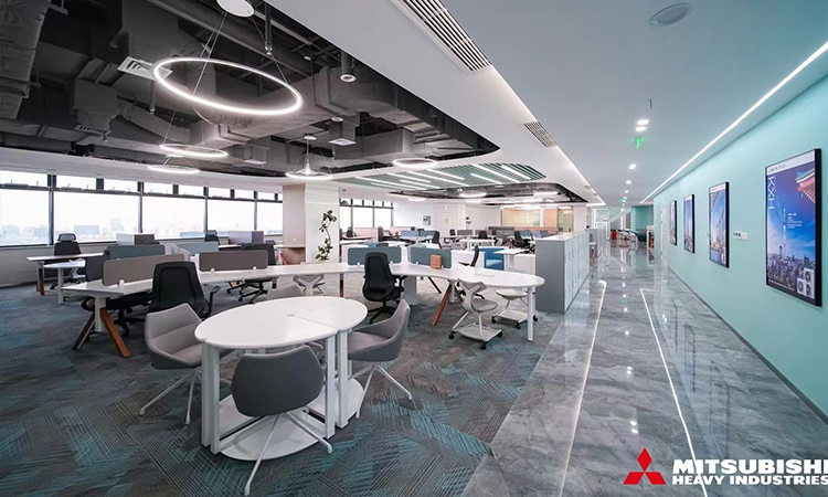 上海三菱重工新辦公室裝修完工 上海三菱重工新辦公室裝修完工