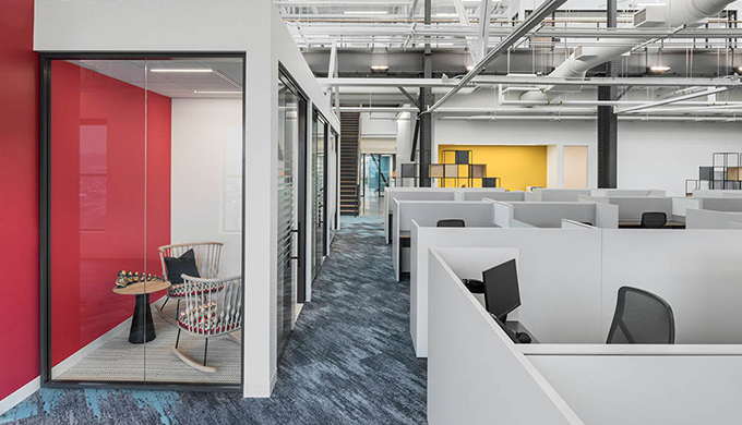 以提高生產效率為目標的上海辦公室裝修設計