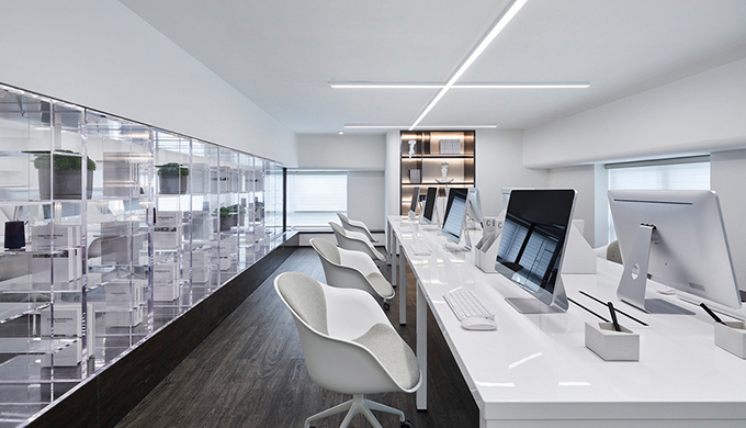 上海辦公室裝修如何設計大氣的會客廳