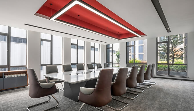 上海辦公會議室裝修設計效果圖