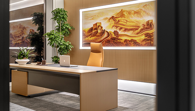 上海辦公室裝潢效果圖