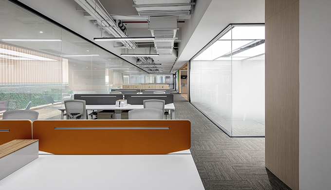 上海辦公室裝修公司效果圖