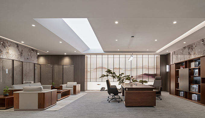 董事長辦公室施工還原效果