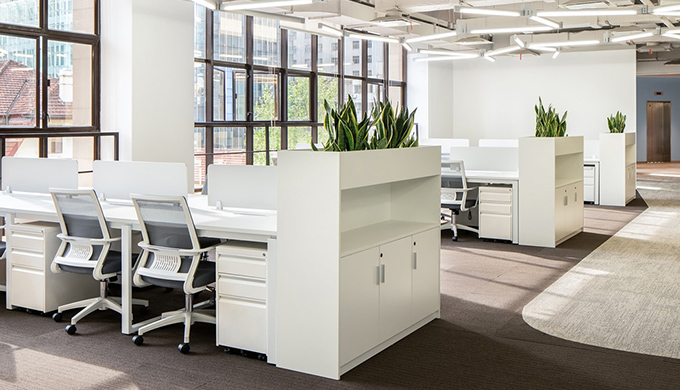 辦公室裝修完工