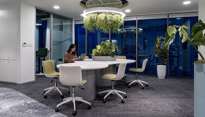 上海會計事務所小型圓桌區