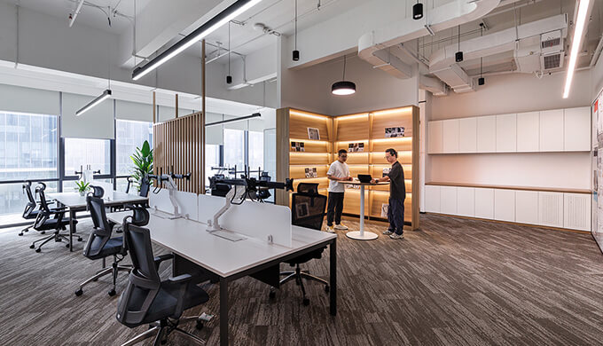 上海小型原木風辦公室