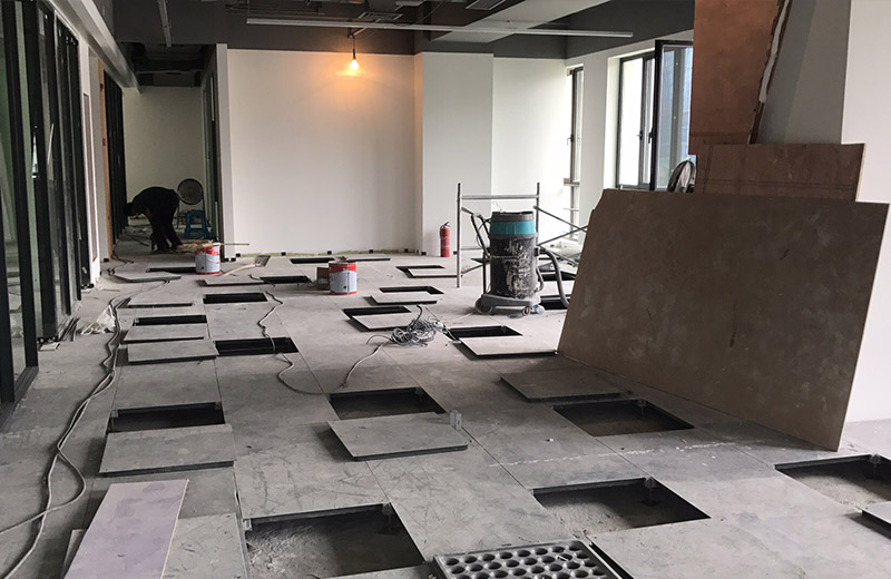 上海塞嘉辦公室裝修設(shè)計(jì)工地實(shí)拍