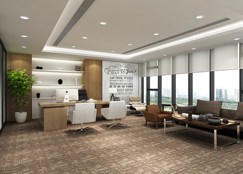  創(chuàng)衣客總經(jīng)理室裝修設(shè)計(jì)效果圖 