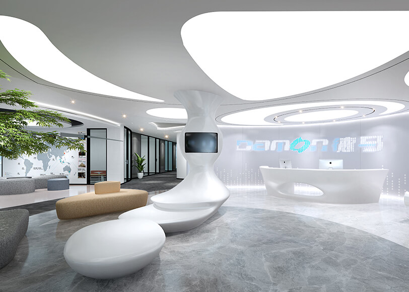  上海德馬物流技術(shù)辦公室裝修設(shè)計(jì)案例 