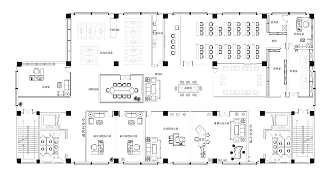 上海辦公室裝修電氣工程圖