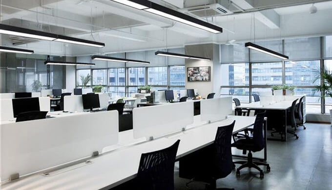 上海辦公室裝修的照明質量要求