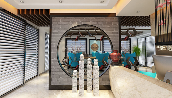 上海新中式風格辦公室裝修設計的概念有哪些