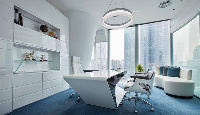 2020年個性化設計需求的辦公室空間裝修方案