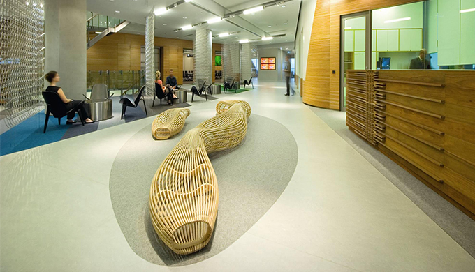 上海辦公室裝修塑料地板施工工藝