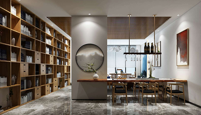 上海中式風格辦公室裝修設計