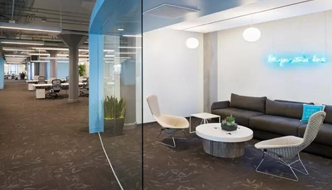 上海小型辦公室裝修空間分區設計原則