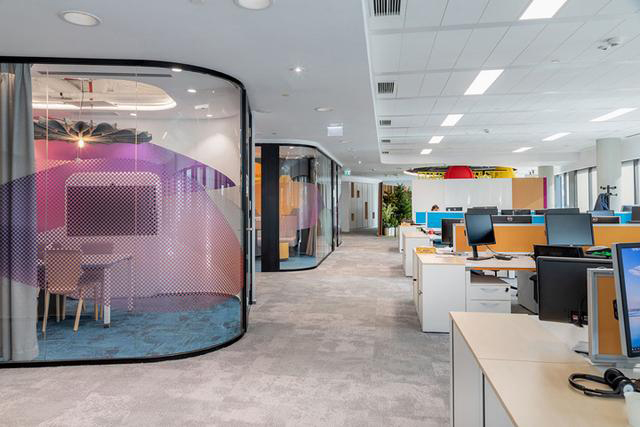 上海長寧區(qū)電商公司辦公室裝修設(shè)計是怎樣布局的？